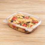 [200 ct] 24 oz Hinged Deli Container | PET - Image 2