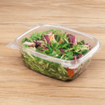 [200 ct] 32 oz Hinged Deli Container | PET - Image 2
