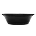 [300 ct] 22 oz Disposable Bowls | Black | Injection Molded PP | 179 mm - Image 2