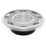[300 ct] 22 oz Disposable Bowls | Black | Injection Molded PP | 179 mm - Image 6
