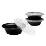 [300 ct] 22 oz Disposable Bowls | Black | Injection Molded PP | 179 mm - Image 7