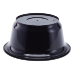 [300 ct] 36 oz Disposable Bowls | Black | Injection Molded PP | 179 mm - Image 2