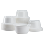 [300 ct] 36 oz Disposable Bowls | White | Injection Molded PP | 179 mm - Image 5