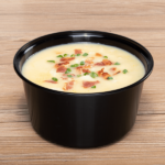 [300 ct] 48 oz Disposable Bowls | Black | Injection Molded PP | 179 mm - Image 4