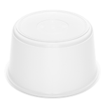[300 ct] 48 oz Disposable Bowls | White | Injection Molded PP | 179 mm - Image 5