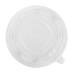 [300 ct] Disposable Bowl Lids | For 22-48 oz Injection Molded Bowls | 179 mm | Clear - Image 3