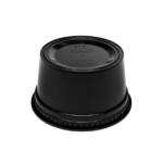 [240 sets] 12 oz Deli Containers with Lids | Injection Molded PP | Black - Image 8