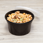 [240 sets] 12 oz Deli Containers with Lids | Injection Molded PP | Black - Image 3