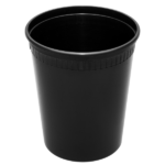 [240 sets] 32 oz Deli Containers with Lids | Injection Molded PP | Black - Image 7