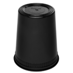 [240 sets] 32 oz Deli Containers with Lids | Injection Molded PP | Black - Image 8