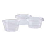 [2,500 ct] 3.25-5.5 oz PET Portion Cup Lids (73 mm) - Image 4