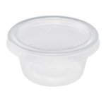 [2,500 ct] PET Plastic Portion Cup Lids (60 mm) - Image 7