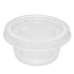 [2,500 ct] PP Plastic Portion Cup Lids (60 mm) - Image 7