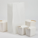 [1,000 ct] 12 lb Paper Bag, White