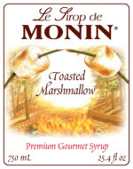 Monin Toasted Marshmallow Syrup - Bottle (750mL) - Image 2