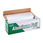 12" x 1000' Standard Aluminum Foil Roll - 1 roll - Image 2