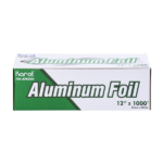 12" x 1000' Standard Aluminum Foil Roll - 1 roll - Image 3
