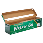 18" x 2000' WRAP N'GO Foodservice Film with Serrated Cutter - 1 Roll - Image 5