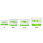 Karat Earth 4oz Eco-friendly Paper Food Containers (75.3mm), Generic Print - 1,000 pcs - Image 8