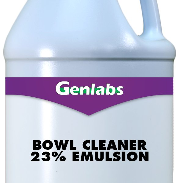 Genlabs Bowl Cleaner 23% Emulsion