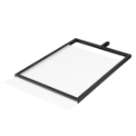 [Black] 8.5" x 12.5" Guidance Stanchion Sign Holder - Image 6