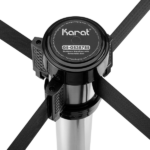 38" Silver Guidance Stanchion with 78" Black Retractable Belt  - Set of 2 - Image 6