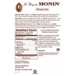 Monin Amaretto Syrup - Bottle (750mL) - Image 3