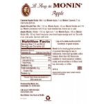 Monin Apple Syrup - Bottle (750mL) - Image 3