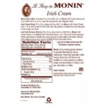 Monin Irish Cream Syrup - Bottle (750mL) - Image 3
