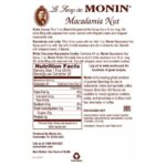 Monin Macadamia Nut Syrup - Bottle (750mL) - Image 3