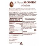 Monin Mandarin Syrup - Bottle (750mL) - Image 3