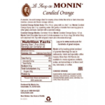 Monin Candied Orange Syrup - Bottle (750mL) - Image 3