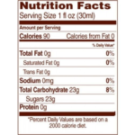 Monin Hazelnut Organic Syrup - Bottle (750mL) - Image 2