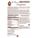 Monin Pomegranate Syrup - Bottle (750mL) - Image 4