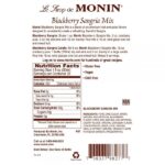 Monin Blackberry Sangria Mix Syrup - Bottle (1L) - Image 2