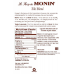 Monin Tiki Blend Syrup - Bottle (1L) - Image 3
