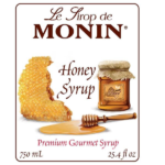 Monin Honey Syrup - Bottle (750mL) - Image 2