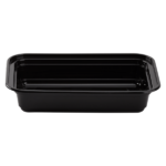 [150 sets] 16 oz PP Injection Molded Microwaveable Rectangular Black Food Containers with lids - Image 4
