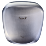 High Speed Smart Stainless Steel Air Hand Dryer with HEPA Filtration - 110-130V, 1450W