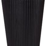 [500 ct] 12 oz Paper Coffee Cups | Ripple | 90 mm | Black - Image 5
