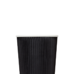 [500 ct] 20 oz Paper Coffee Cups | Ripple | 90 mm | Black - Image 3