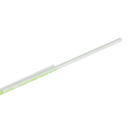 Karat Earth 10.25" Jumbo Paper Straw (5mm) Paper Wrapped, White - 1,200 pcs - Image 2