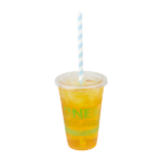 Karat Earth 10.25" Giant Paper Spiral Straw (7mm) Paper Wrapped, Blue & White - 1,200 pcs - Image 5