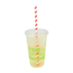 Karat Earth 10.25" Giant Paper Spiral Straw (7mm) Paper Wrapped, Red & White -1,200 pcs - Image 5