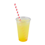 Karat Earth 10.25" Giant Paper Spiral Straw (7mm) Paper Wrapped, Red & White -1,200 pcs