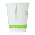 Karat Earth 8oz Eco-Friendly Insulated Paper Hot Cups (80mm), Generic Print - 500 pcs - Image 3
