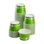 [1,000 ct] 16 oz Paper Food Containers | 112 mm | Green - Image 8