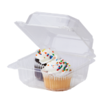 Karat Earth 6''x6'' PLA Hinged Containers - 500 pcs - Image 8