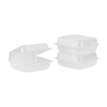 Karat Earth 8''x8'' PLA Hinged Container - 250 pcs - Image 2