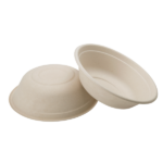 Karat Earth 32oz Molded Fiber Round Bowl, PFAS Free, Natural - 500 pcs - Image 4